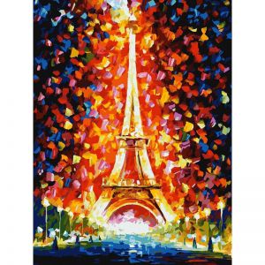 Белоснежка Париж - огни Эйфелевой башни