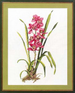 Eva Rosenstand Красная орхидея