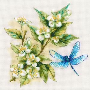 Риолис Стрекоза и жасмин