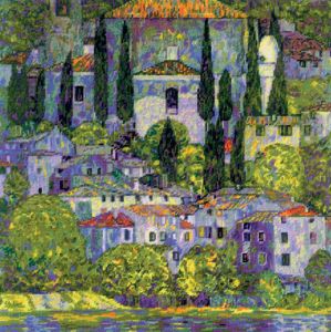 Риолис Пейзаж с кипарисами