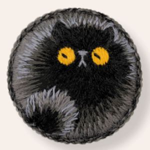 Риолис Брошь. Барсик