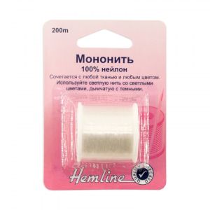 Hemline Мононить прозрачная