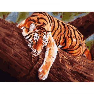Белоснежка Тигр на дереве