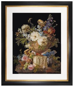 Thea Gouverneur Натюрморт с цветами в алебастровой вазе