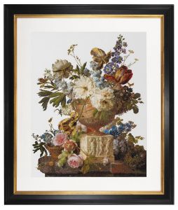 Thea Gouverneur Натюрморт с цветами в алебастровой вазе
