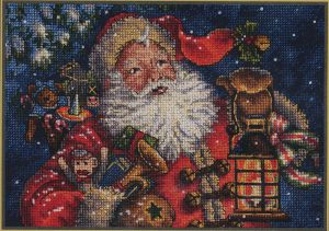 70-08938 Набор для вышивки крестом «Секрет Санты. Чулок» • «Secret Santa Stocking» DIMENSIONS
