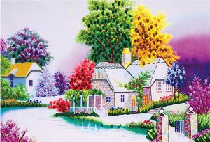 Цветной Милая деревня