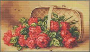 Luca-S Корзинка с розами
