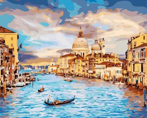 Цветной Очарование Венеции