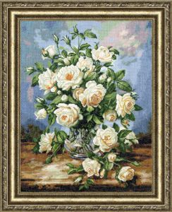 лц-043 - букет белых роз
