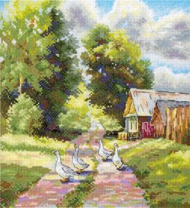 М.П. Студия На деревенской дороге