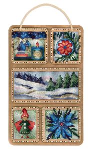 Щепка Зимний коллаж