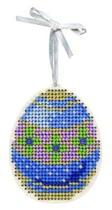 Щепка Синее с золотом яйцо