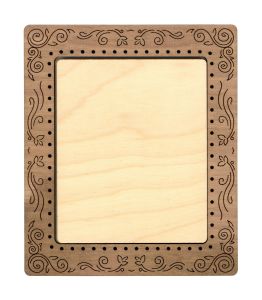 Щепка Рамка для миниатюр. Прямоугольная