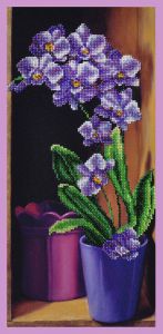 Картины Бисером Орхидея