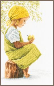Lanarte Девочка с яблоком