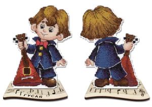 Жар-птица Гусля (с подставкой)