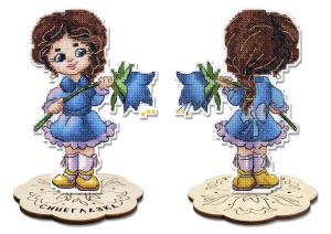 Жар-птица Синеглазка (с подставкой)