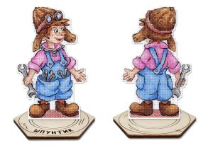 Жар-птица Шпунтик (с подставкой)