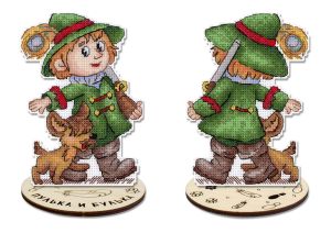 Жар-птица Пулька и Булька (с подставкой)