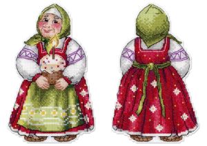 Жар-птица Бабушка с куличом