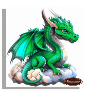 Магия Хобби Зеленый дракончик